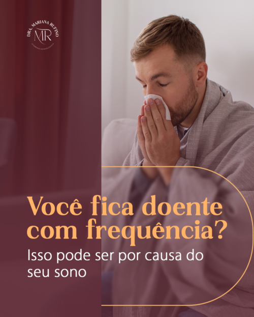 Você fica doente com frequência? Isso pode ser por causa do seu sono