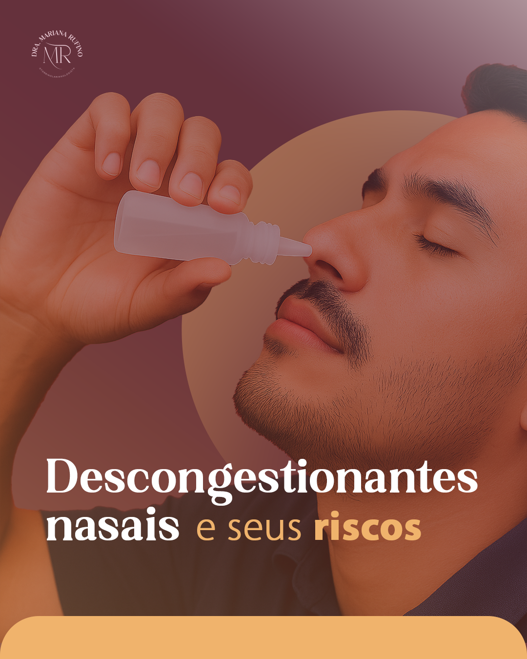 Descongestionantes nasais e seus riscos